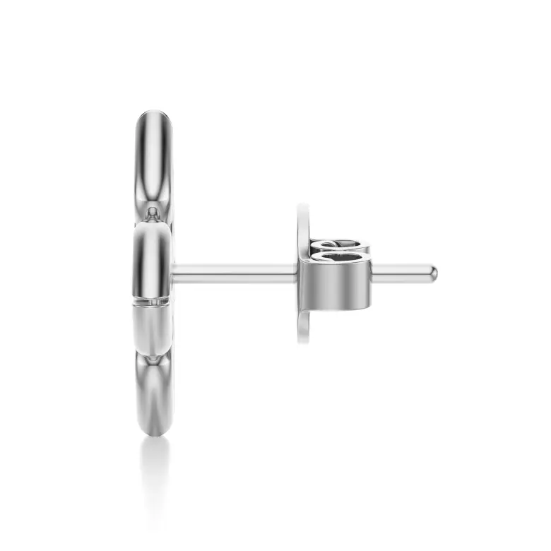 Kolczyki z diamentami białe złoto AJK_027